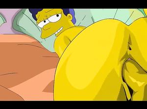 Порно пародия на мультик про семейку Симпсонов