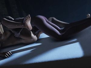 Жаркий секс двух девушек футанари