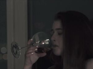 Лесбийская романтика в ночи