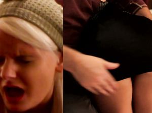 Жестокая порка блондиночки