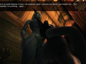 Эротический мультфильм про женщин с хвостами и членами