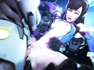 Двойное проникновение в дырочки девули