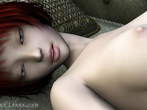 Сладострастная мастурбация красивой девушки