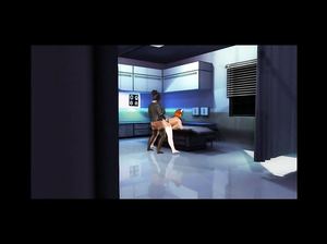 Чернокожая училка с членом пердолит двух юных студенток