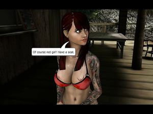 Сучку в короткой юбке выебала девка с мощным членом