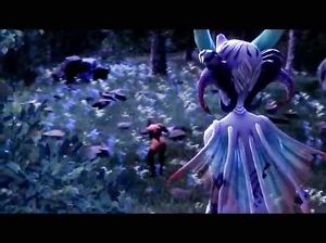 Фентези порно мультик похожий на аватар