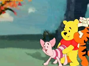 Виннипух трахает пятачка а тигр его