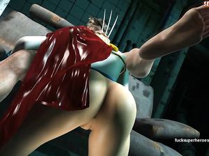 Росомаха трахает телочку из темной стороны