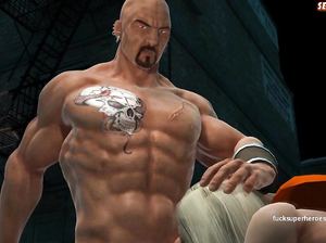 Мультяшные бандиты ебут на улице супер телку