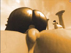 Страстный секс египетской царицы и фараона