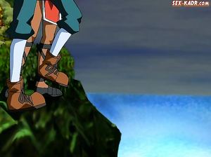 Девушка из мультика смачно дрочит пилотку