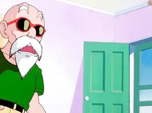 Рисованная куколка трахается сразу с двумя любовниками