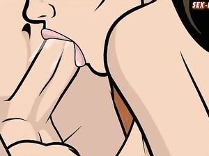 Слуга принес фрукты в номер и остался на секс