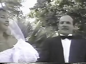 Ретро порно супружеской парочки сразу после свадьбы