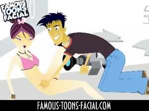 Парень с видеокамерой из мульта 6teen шпилит сексапильную малышку