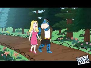 Роботизированный американский папаша жарит в очко жену на берегу озера