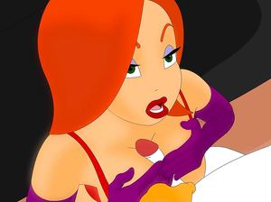 Кролик Роджер долбит сисястую сучку во все щелки