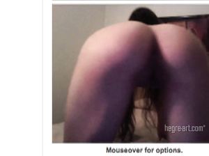 Развратная брюнетка оголила сиськи и соблазнила на вирт своего парня