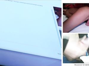 Олеся с красивыми сиськами в привате подрачивает себе