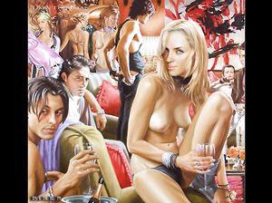 Полностью голая Ума Турман