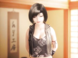 Японский 3D комикс: Негры толпой трахают сисястую азиатку