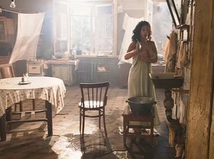 Деваха моется после секса с мужем