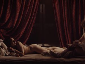 Страстное соитие молодого художника и шлюхи