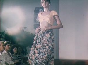 Русская манекенщица засветила упругие сиськи