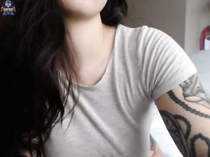 Приватное видео грудастой красотки из чата