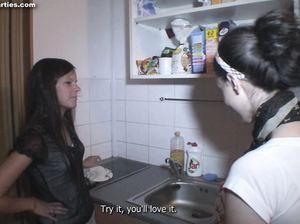 Немецкие свингеры обменялись девчонками во время вечеринки и остались довольны