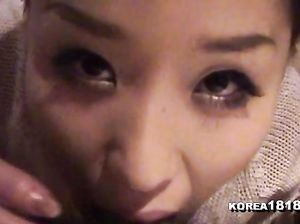 Домашний минет от молоденькой корейской супруги