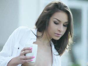 Идеальный утренний секс с сексуальной девкой