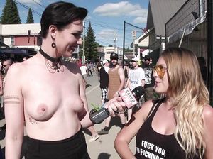 Самые жаркие кадры из обнаженных новостей